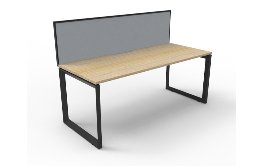 Deluxe Loop 1500 Desk with Screen